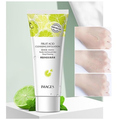 Пилинг-скатка с фруктовыми кислотами и лимоном Images Advanced Fruit Acid Exfoliation, 80 гр.