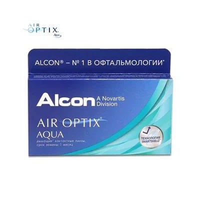 Air Optix Aqua (6 линз) 1 месяц