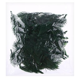 Декор «Ветки ели мини» набор 100 шт., размер 1 шт. — 6×3×3 см