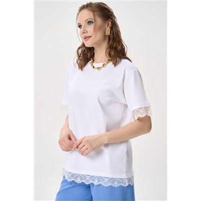 Футболка Бэль (белый)