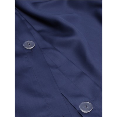 Пододеяльник 1.5-спальный SL Home, 150×220 см, синий, тенсель