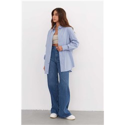 Рубашка длинная  SCT 002_LBLUE/Светло-голубой