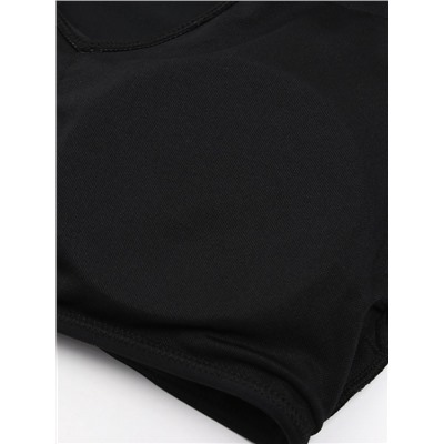 Купальник женский раздельный с длинными рукавами MINAKU цвет чёрный, размер 48