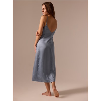 Сорочка ночная женская SL HOME Tensel Home, размер 40-42, голубая