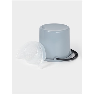 Ведро с отжимом МОП Etna, 9 л, 29×28×23.5 см, серое