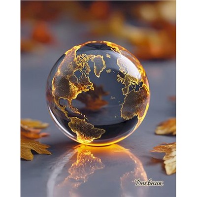 Дневник 1-11 класс (твердая обложка) "Стеклянный глобус" С4072-145 КТС-ПРО