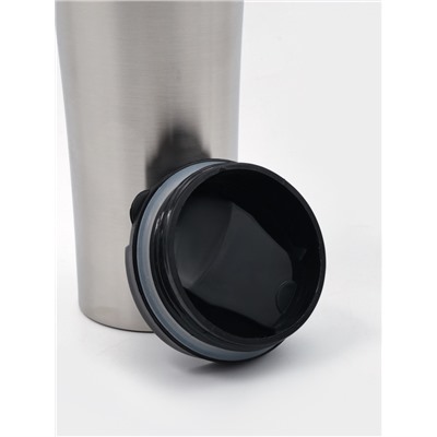 Термокружка Мастер К For you, 450 мл, 8×19 см сохраняет тепло 2 ч, нержавеющая сталь, цвет хром