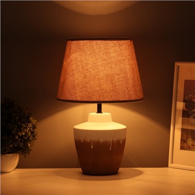 Лампа настольная «Клауд» 1×40 Вт Е27 латте 25×25×38.5 см