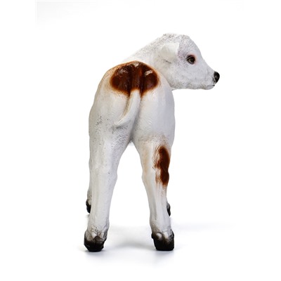 Садовая фигура из полистоуна «Телёнок», 27 см