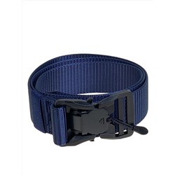 Ремень текстильный, цвет синий