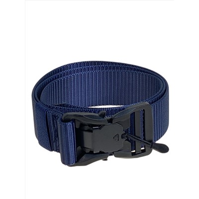 Ремень текстильный, цвет синий