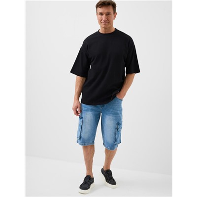 Шорты текстильные джинсовые для мужчин