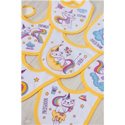 Набор нагрудников  с принтом Неделька НГР-7