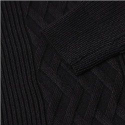 Свитер для мальчиков, цвет чёрный, рост 128-134 см