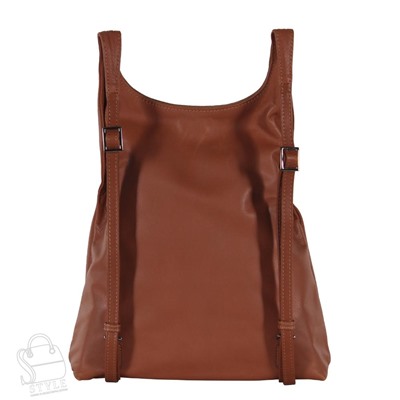 Рюкзак женский кожаный 9021VG brown Vitelli Grassi