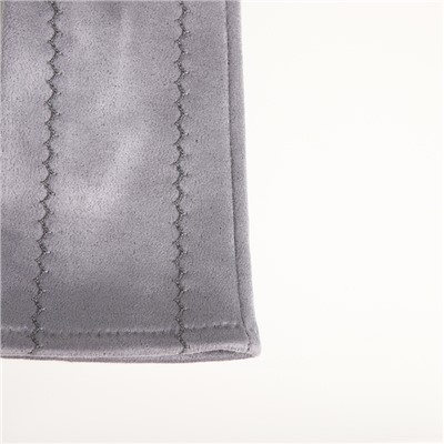 Перчатки женские, безразмерные, без утеплителя, серые