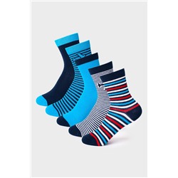 Носки трикотажные для мальчиков, 5 пар в комплекте PLAYTODAY, 1239926