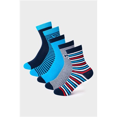 Носки трикотажные для мальчиков, 5 пар в комплекте PLAYTODAY, 1239926