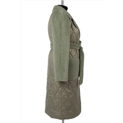 01-12039 Пальто женское демисезонное (пояс)