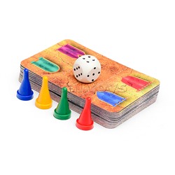 Стратеги. Настольные игра-ходилка квадрат. 40 карточек.