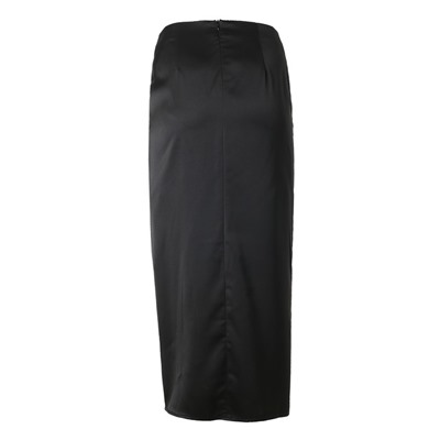 Юбка миди на кулиске женская MIST: Classic Collection размер 46, чёрная