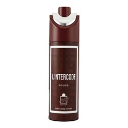 Дезодорант парфюмированный Milestone L'INTERCODE ROUGE женский, 200 мл