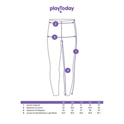 Брюки трикотажные для девочек (легинсы)
