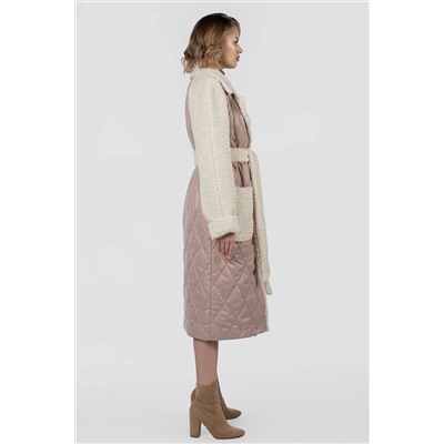 01-12124 Пальто женское демисезонное (пояс)