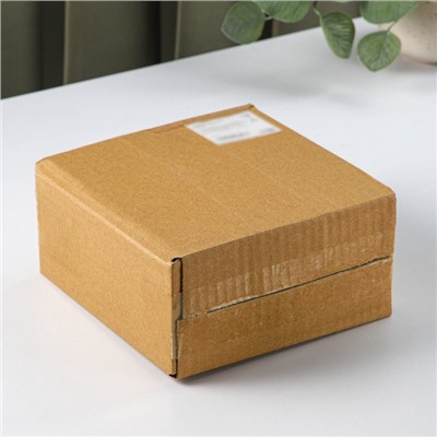 Салатник «Бурлеск», 600 мл, d=15 см, стекло, прозрачный, золотистый