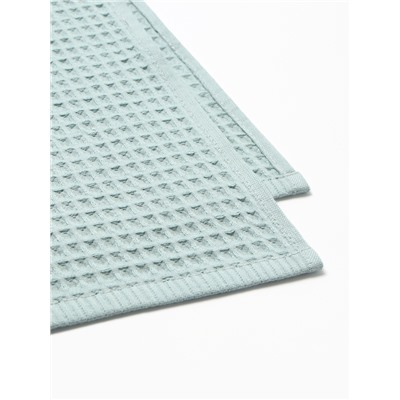 Банные полотенца LoveLife Waffle mint, 2 шт.: 100×150, 50×100 см, хлопок 100%