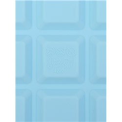 Форма для льда Доляна «Кубик», силикон, 11.7×18.7×3.4 см, 15 ячеек (3.4×3.4 см), голубая