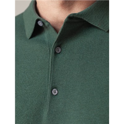 Джемпер-поло из хлопка с нейлоном