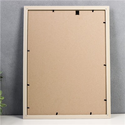 Фоторамка для фото 30×40 см Keep memories, Scarlett, пластик, молоко