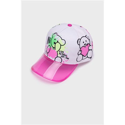 Кепка текстильная для девочек PLAYTODAY, 1123008