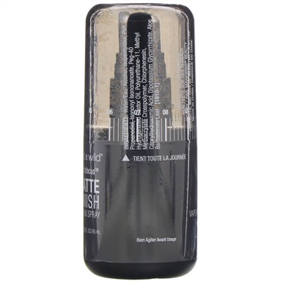 Wet n Wild, PhotoFocus, Matte Appeal, спрей для фиксации макияжа с матирующим эффектом, 45 мл