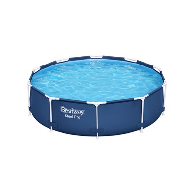 УЦЕНКА Бассейн каркасный Steel Pro, 305×76 см, фильтр-насос, круглый. 56679 Bestway