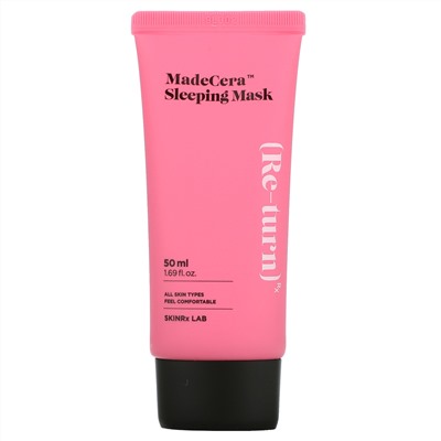 SkinRx Lab, MadeCera, ночная косметическая маска, 50 мл (1,69 жидк. унции)