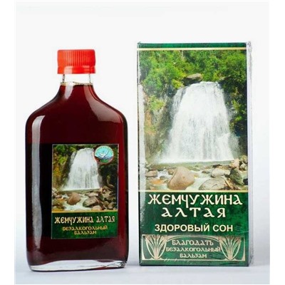 Бальзам безалкогольный Жемчужина Алтая (Здоровый Сон успокаивающий) 250 мл