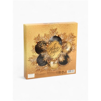 Подарочный набор новогодний «Все мечты сбудутся», чай 50 г, шоколад 70 г