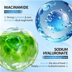 Увлажняющая маска-перчатки для рук КОКОС Sadoer, 1 пара.