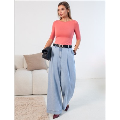 Джемпер  из премиального хлопка с эластаном