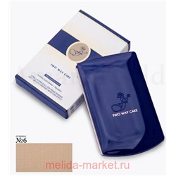 Ffleur Пудра компактная 2 в 1 Two Way Cake тон 06 золотой