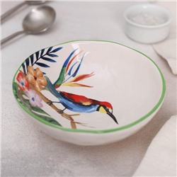 Салатник «Колибри», 460 мл, d=16 см, доломит, белый