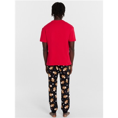 КОМПЛЕКТ МУЖСКОЙ (ФУТБОЛКА, БРЮКИ) 591043