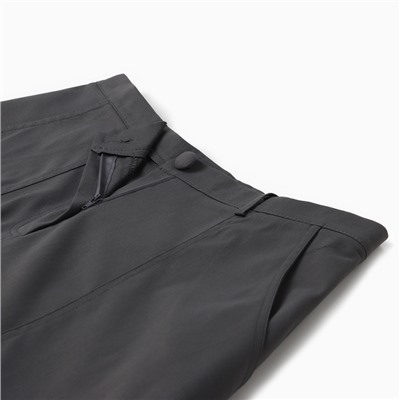 Юбка миди баллон женская MINAKU: Safari, графит, размер 46