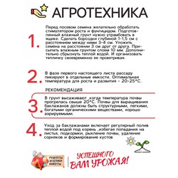 Семена Баклажан «Чёрный красавец», 0.3 г