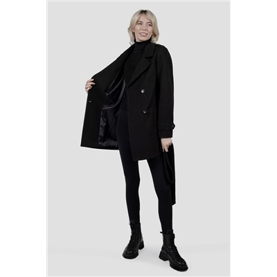 01-12246 Пальто женское демисезонное (пояс)