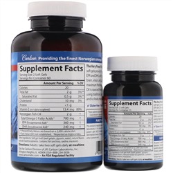 Carlson Labs, The Very Finest Fish Oil, натуральный апельсиновый вкус, 120 + 30 бесплатных мягких капсул