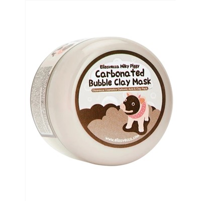 Elizavecca Маска для лица глиняно-пузырьковая / Carbonated Bubble Clay Mask, 100 мл 14879