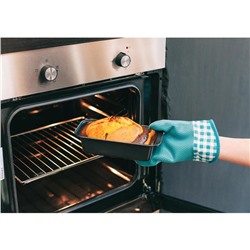 Форма для выпечки Доляна «Жаклин. Хлеб», 27.5×15×7 см, антипригарное покрытие, углеродистая сталь, чёрная